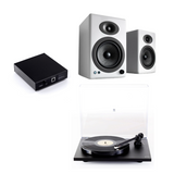 Pack Tornamesa Planar 1 Matt + Preamplificador A2D + Parlantes A5+