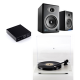 Pack Tornamesa Planar 1 Matt + Preamplificador A2D + Parlantes A5+