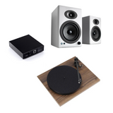Pack Tornamesa Planar 1 Matt + Preamplificador A2D + Parlantes A5+