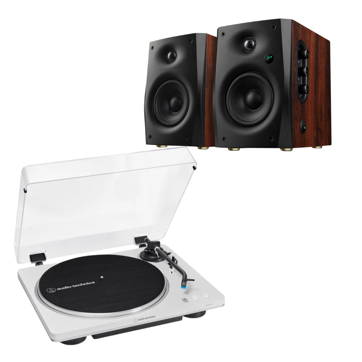 Pack Tornamesa AT-LP70X + Parlantes D1100 (Preventa: despachos a partir del 17 de Noviembre)