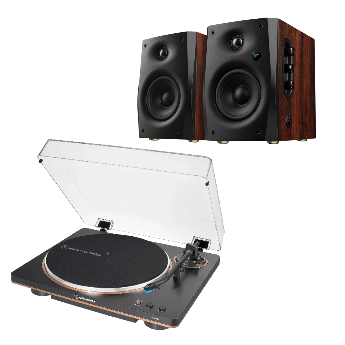 Pack Tornamesa AT-LP70X + Parlantes D1100 (Preventa: despachos a partir del 17 de Noviembre)