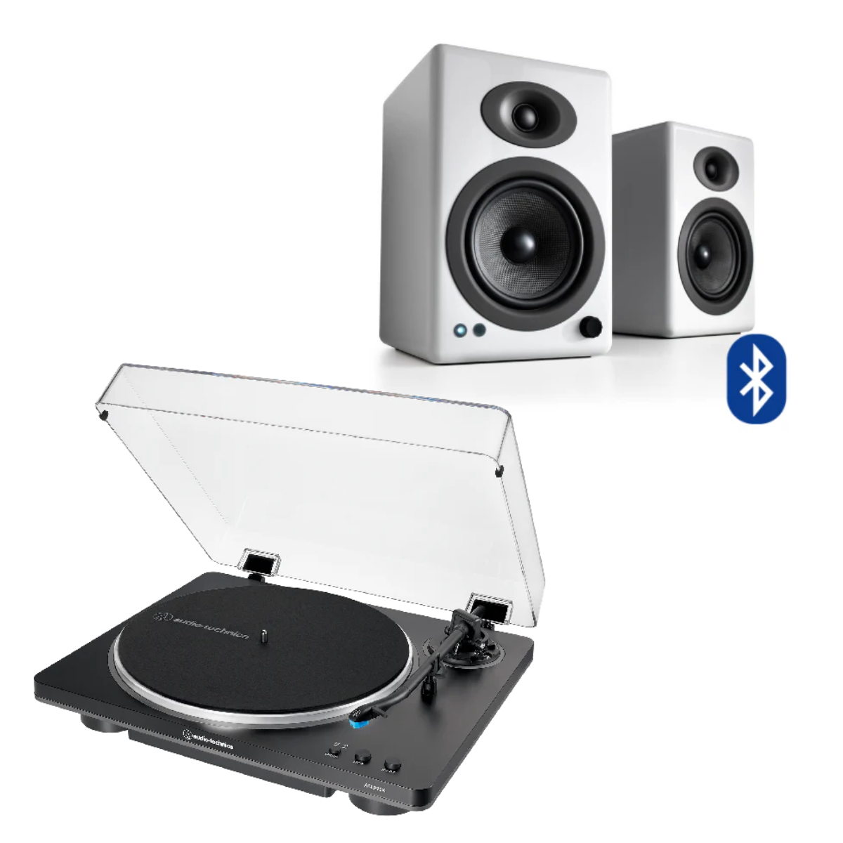 Pack Tornamesa AT-LP70X + Parlantes A5+ Wireless