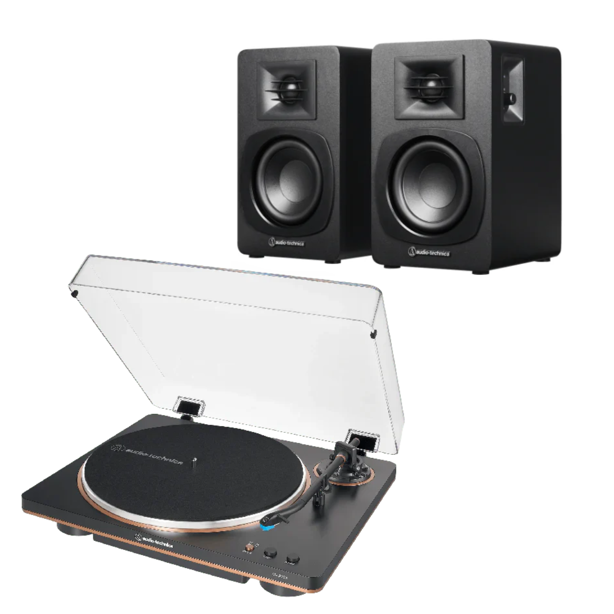 Pack Tornamesa AT-LP70X + Parlantes SP3X