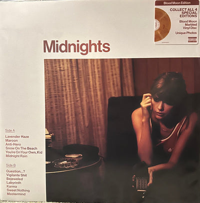 Midnights (Blood Moon Vinyl) — Taylor Swift