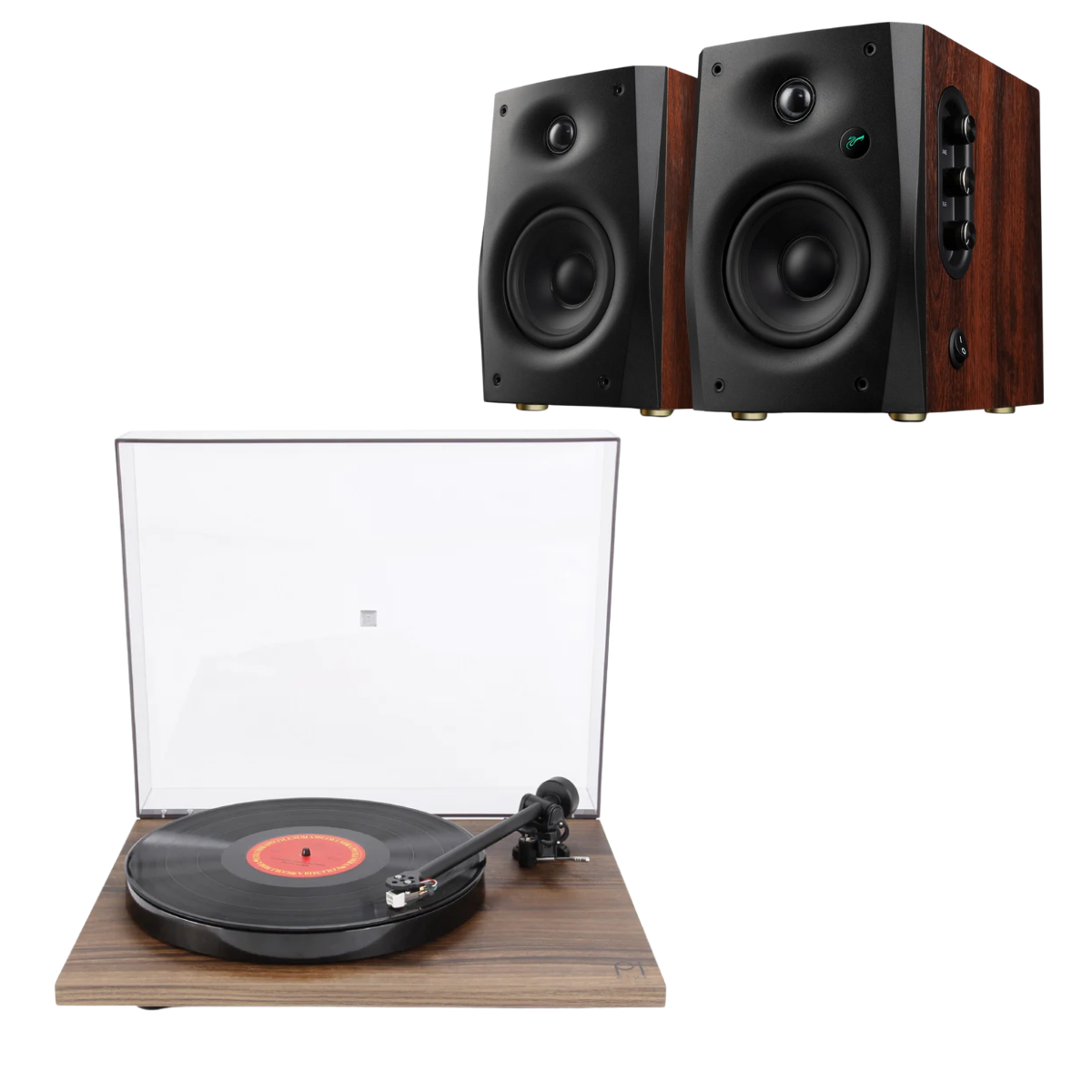 Pack Tornamesa Planar 1 Plus Matt + Parlantes D1100 (Preventa: despachos a partir del 17 de Noviembre)