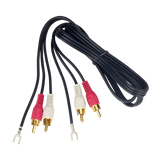 Cable RCA-RCA + Tierra (AT-LP120XUSB, AT-LP70X) - SVP-408-DJ2550N-046