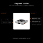 Reproductor de CD Fosi Audio Merak que copia discos a USB