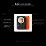 DAC portátil Fosi Audio MD3 con MagSafe para el celular