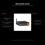 Amplificador Fosi Audio BT20A Max con salida de subwoofer