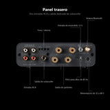 Amplificador Fosi Audio BT20A Max con salida de subwoofer
