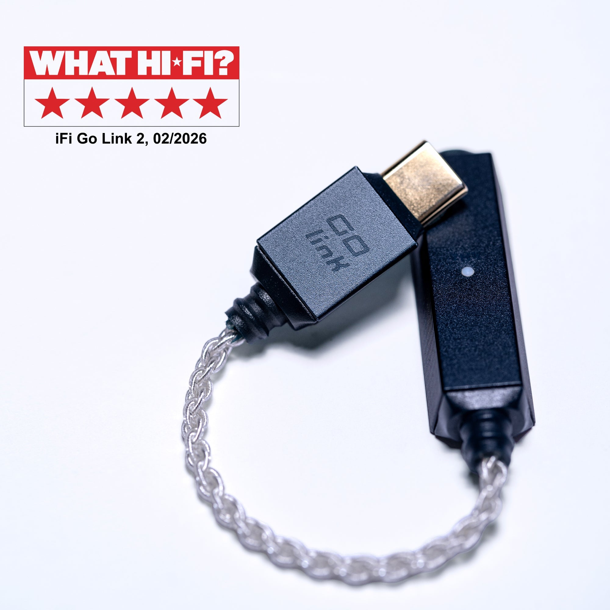 Kit iFi GO link 2 con audífonos in-ear AIRO Astra