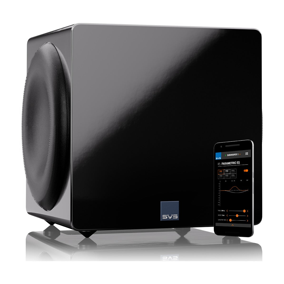 Subwoofer SVS 3000 Micro R|Evolution en Piano Gloss negro