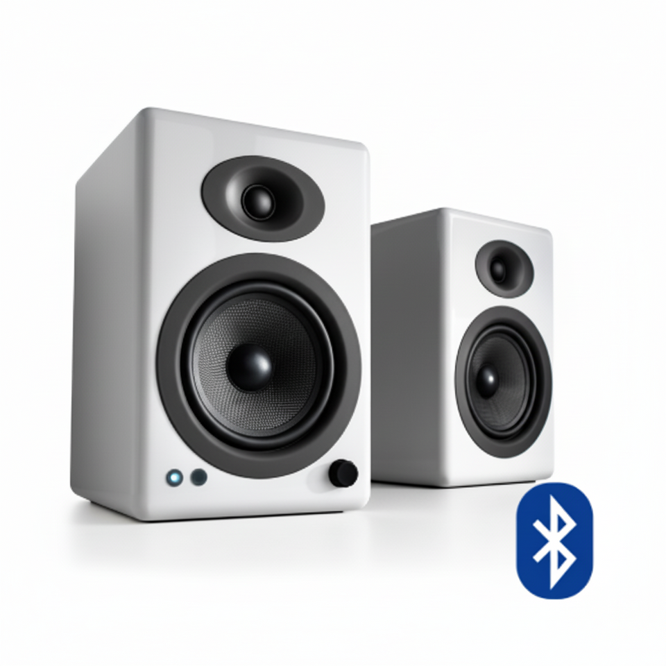 Parlantes Activos A5+ Wireless - Hi-Fi con Bluetooth aptX-HD
