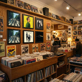 Set 4 Marcos para Vinilos de Pared - Exhibe tus Portadas Favoritas