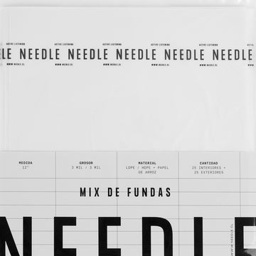Mix de fundas Needle, 25 interiores y 25 exteriores