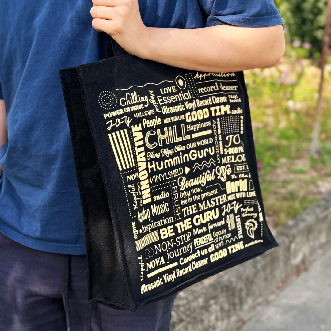 Tote bag HumminGuru para llevar tus vinilos, imagen 4
