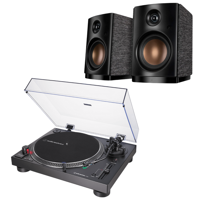 Pack Tornamesa AT-LP120XUSB + Parlantes OS-10