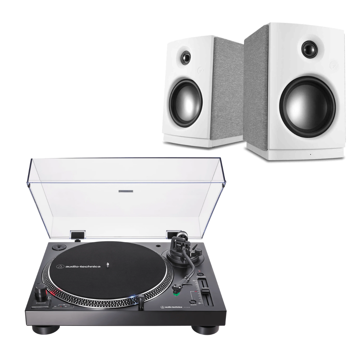 Pack Tornamesa AT-LP120XUSB + Parlantes OS-10