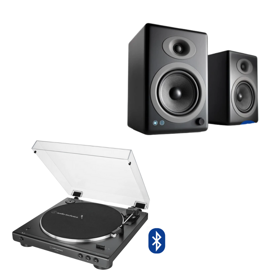 Pack Tornamesa AT-LP60XBT + Parlantes A5+