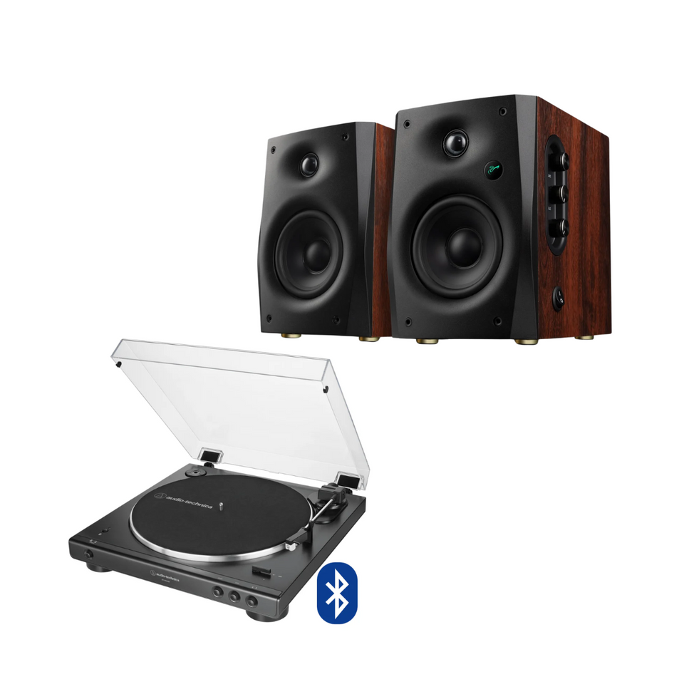 Pack Tornamesa AT-LP60XBT + Parlantes D1100