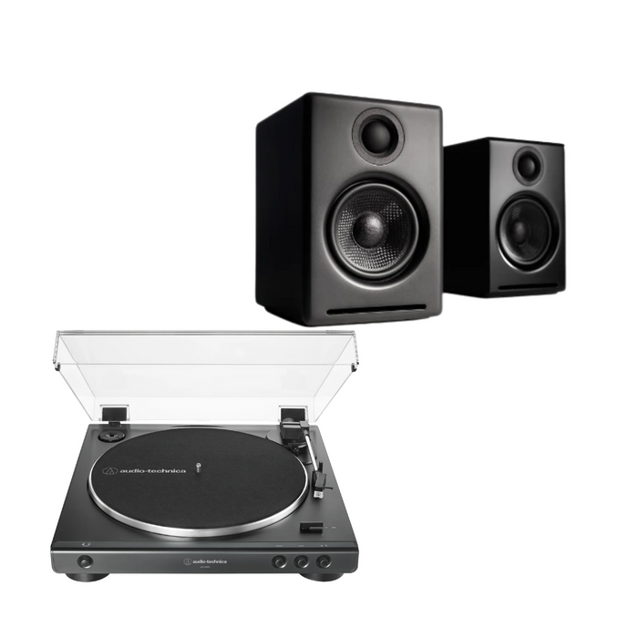 Pack Tornamesa AT-LP60X + Parlantes A2+ Wireless