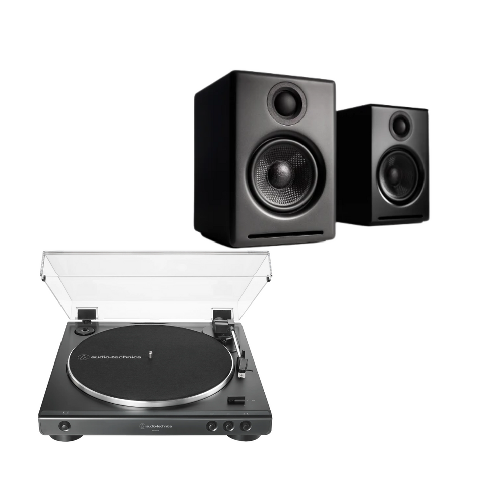 Pack Tornamesa AT-LP60X + Parlantes A2+ Wireless
