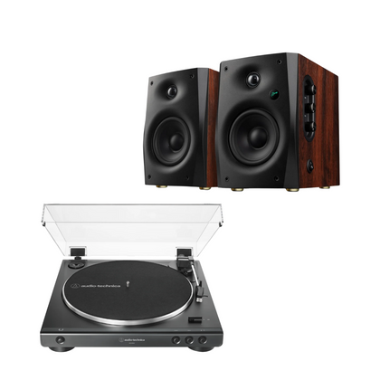 Pack Tornamesa AT-LP60X + Parlantes D1100 (Preventa: despachos desde el 11 de noviembre)