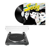 Pack Tornamesa AT-LP60X + Vinilo Soda Stereo