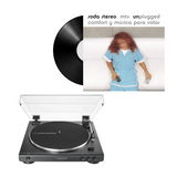Pack Tornamesa AT-LP60X + Vinilo - Soda Stereo MTV Unplugged