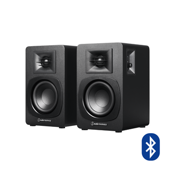 Parlantes Audio-Technica AT-SP3X activos con Bluetooth