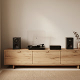 Tornamesa Planar 1 + Amplificador IO + Parlantes SONIK 1 — Sistema Hi-Fi Completo