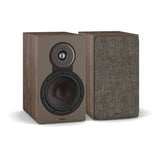 DALI SONIK 3 en acabado Walnut Ash — par de parlantes bookshelf hi-fi, vista frontal