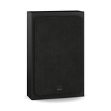 Parlantes de pared DALI Sonik On-Wall en Black Ash, con grilla