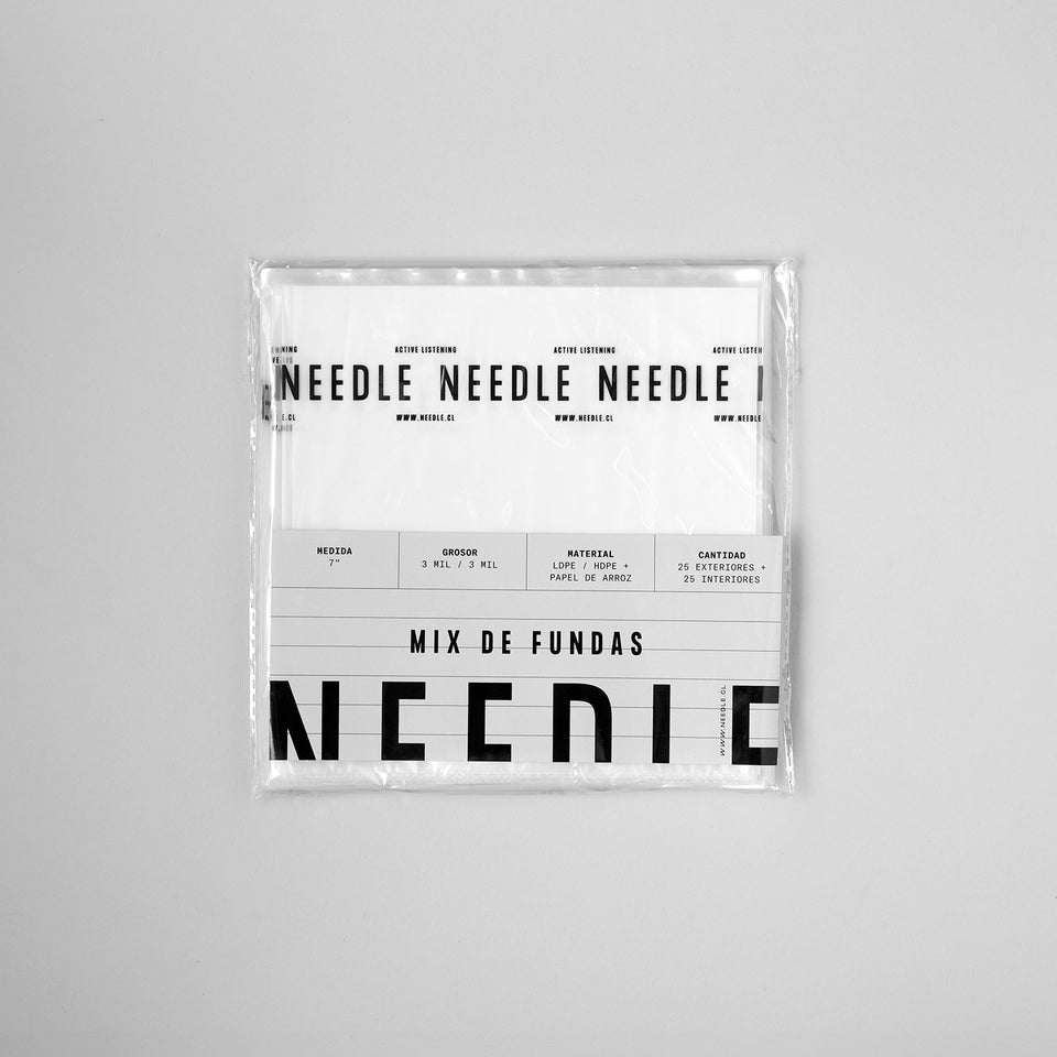 Mix de Fundas 7" (25 Interiores + 25 Exteriores)