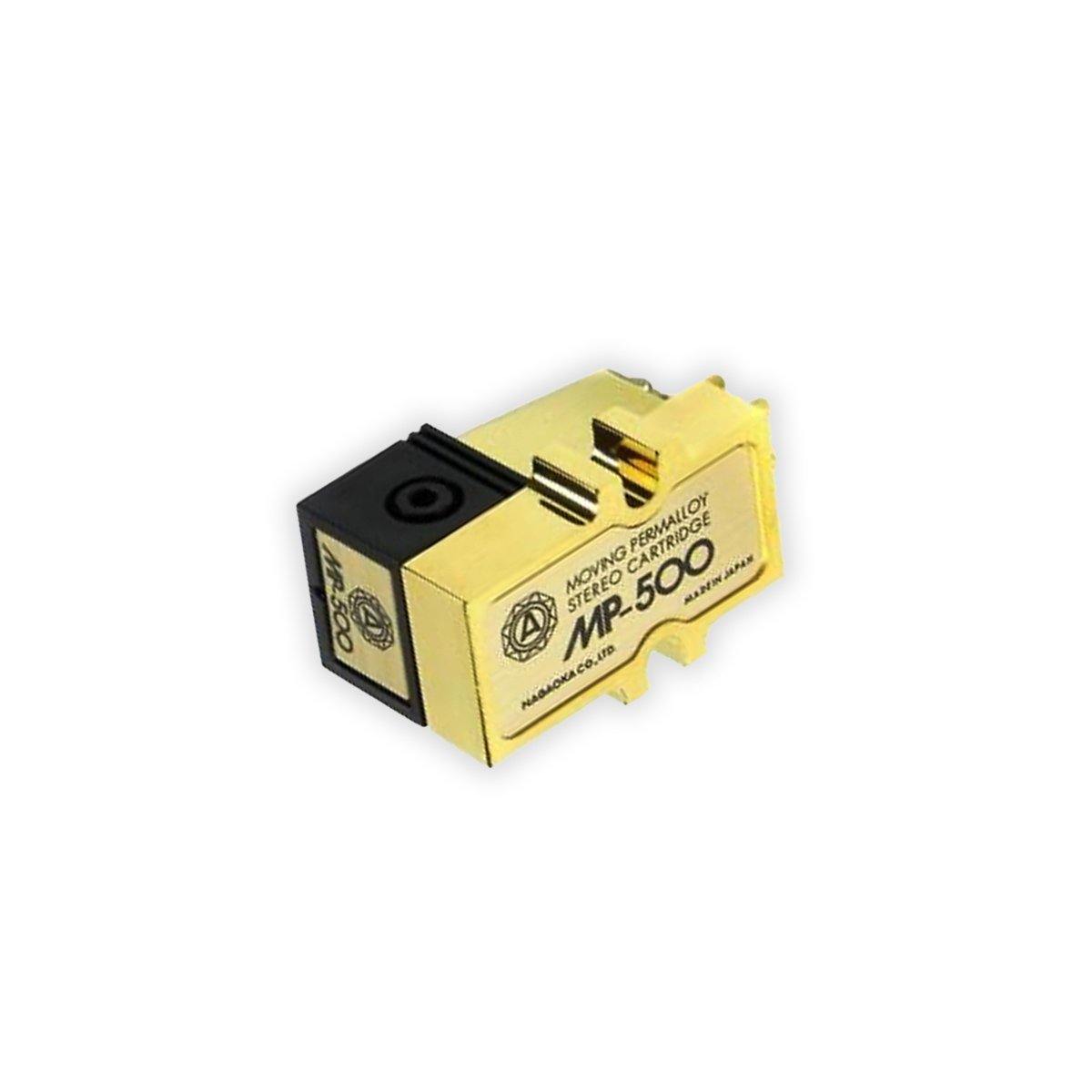 Cápsula Nagaoka MP-500 moving permalloy, para entrada MM, con punta de contacto lineal, imagen 3