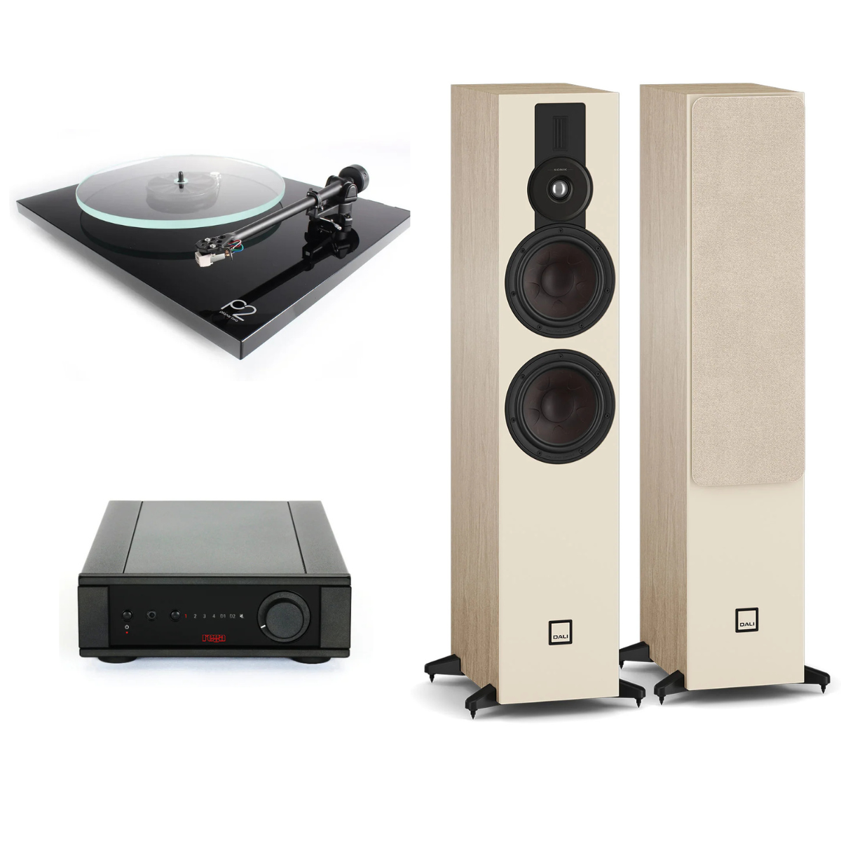 Pack Tornamesa Planar 2 + Amplificador Brio MK7 + Parlantes Sonik 7 (Preventa: Despachos a partir del 16 de Julio)