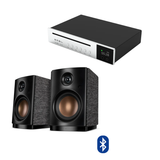Pack Hi-Fi escritorio: reproductor CD PL150 + parlantes activos OS-10