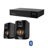Pack Hi-Fi escritorio: reproductor CD PL150 + parlantes activos OS-10