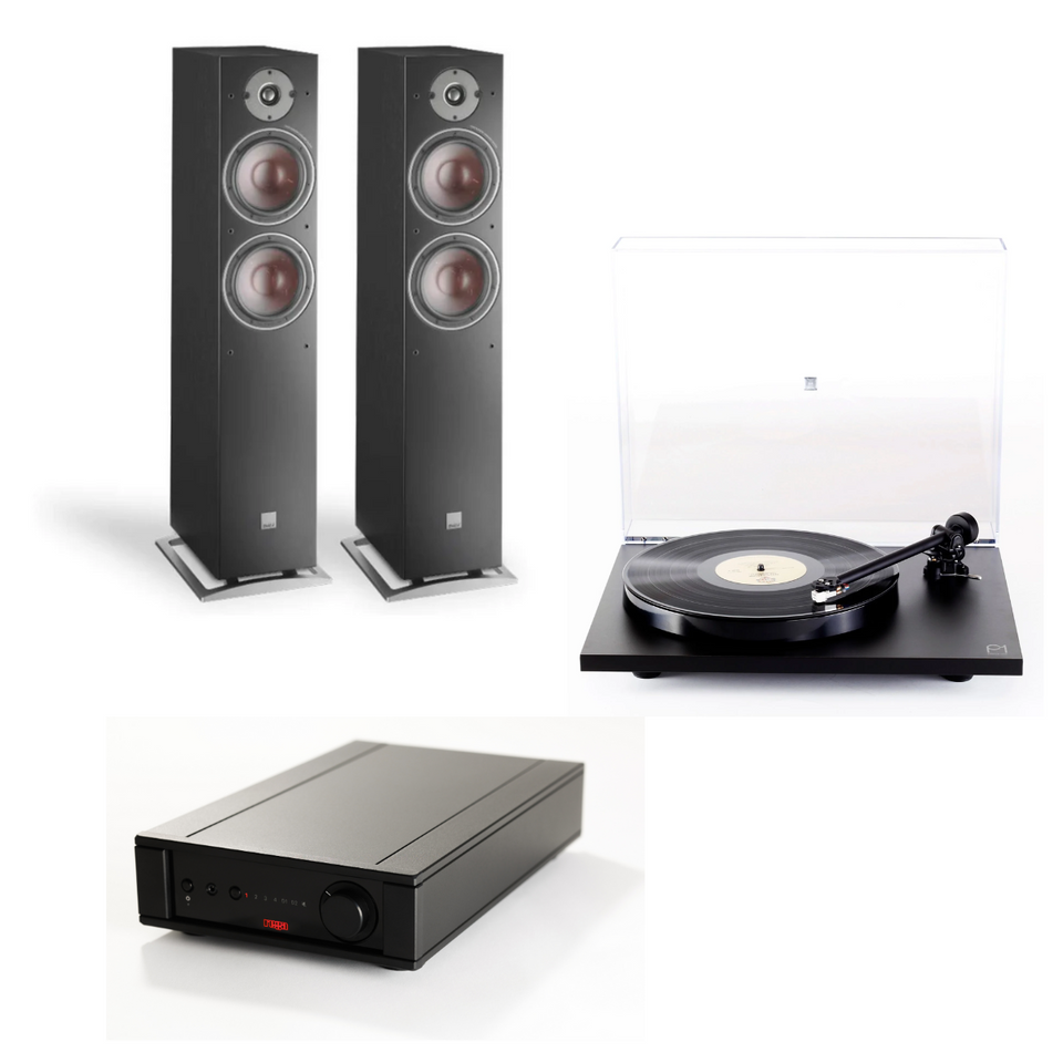 Pack Tornamesa Planar 1 Matt + Amplificador Brio MK7 + Parlantes Oberon 7