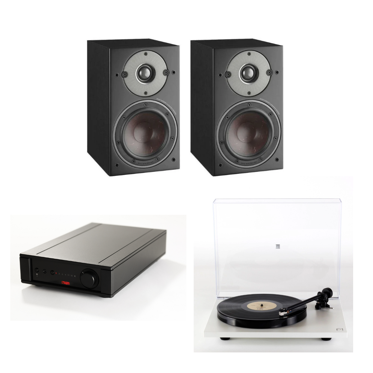 Pack Tornamesa Planar 1 Matt + Amplificador Brio MK7 + Parlantes Oberon 1