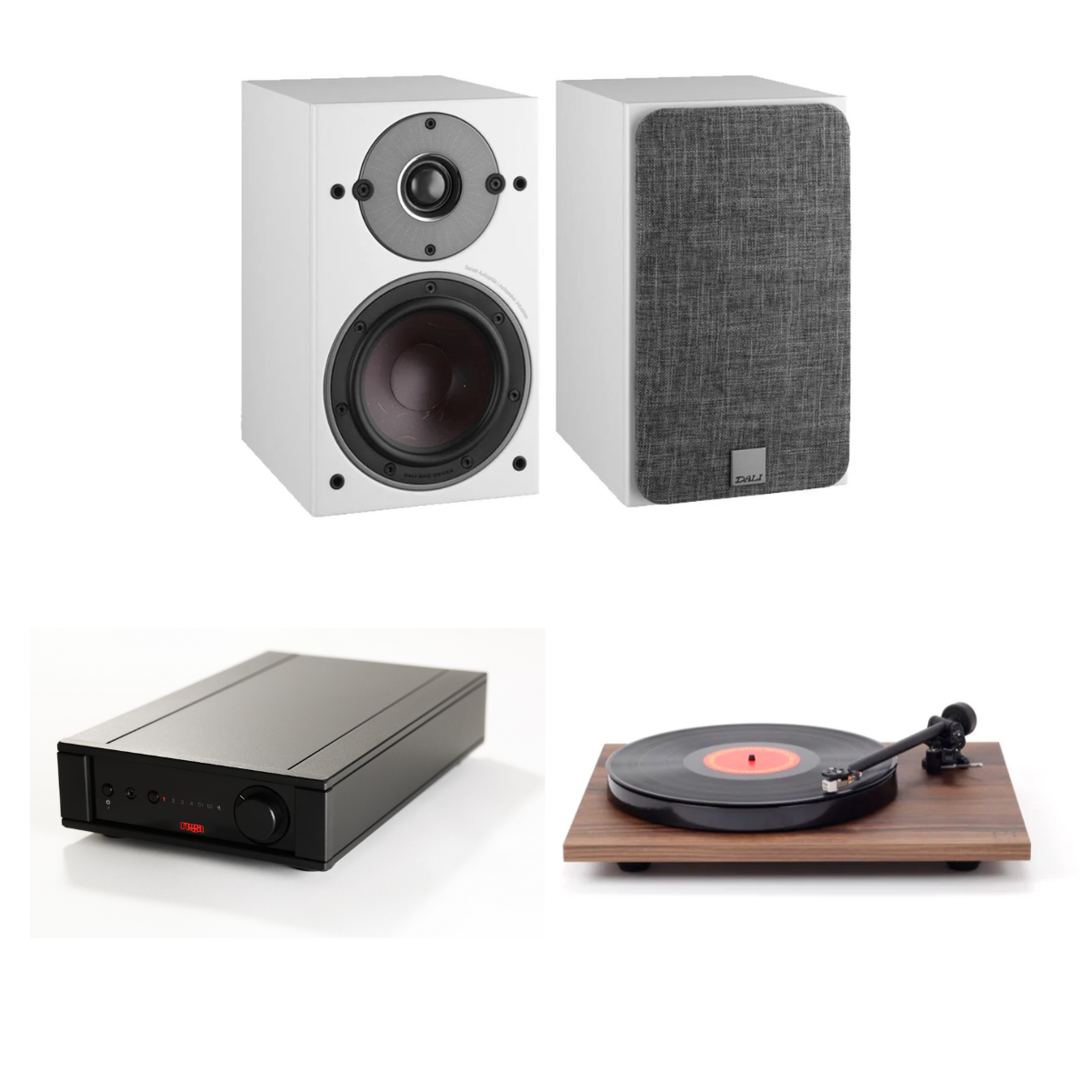 Pack Tornamesa Planar 1 Matt + Amplificador Brio MK7 + Parlantes Oberon 1