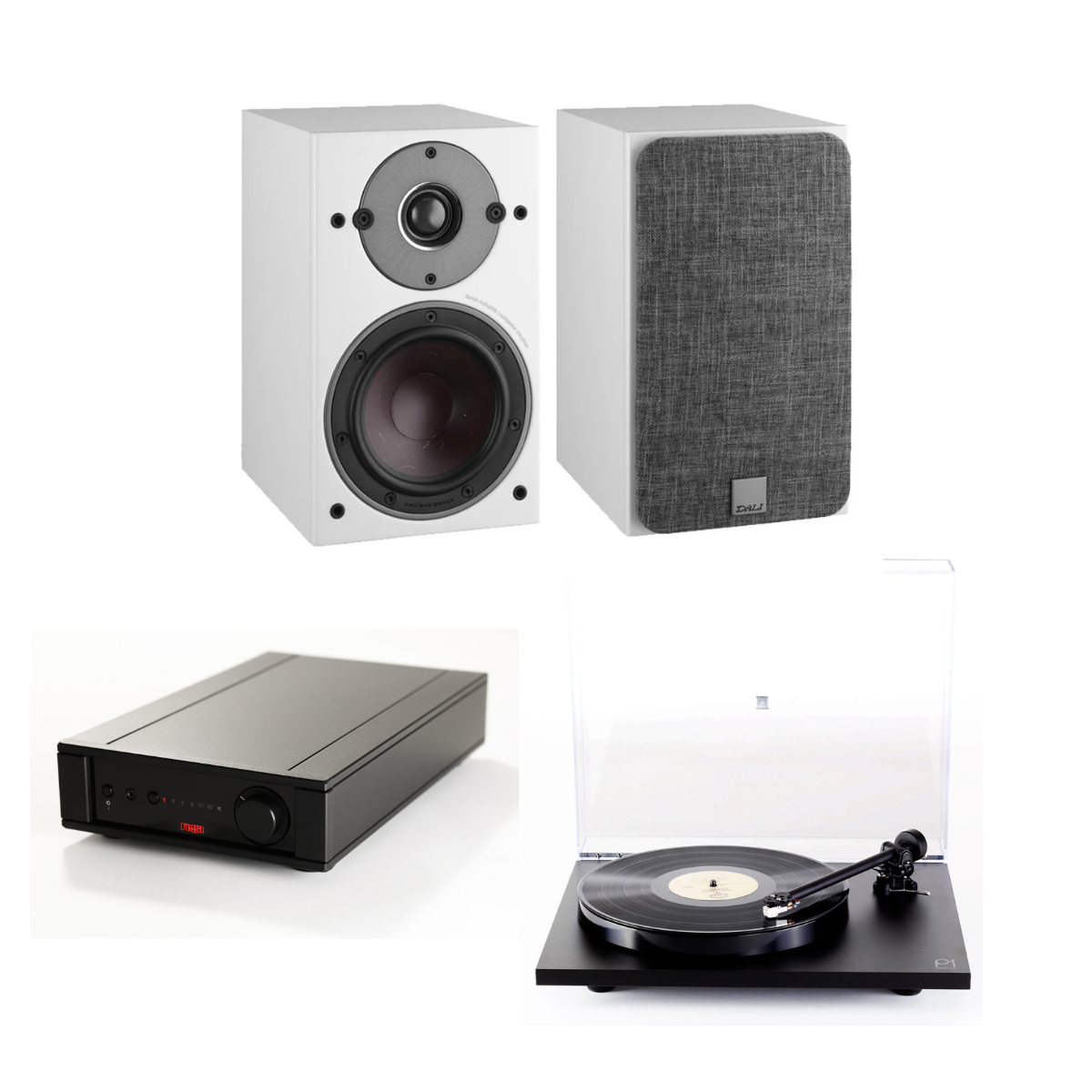 Pack Tornamesa Planar 1 Matt + Amplificador Brio MK7 + Parlantes Oberon 1