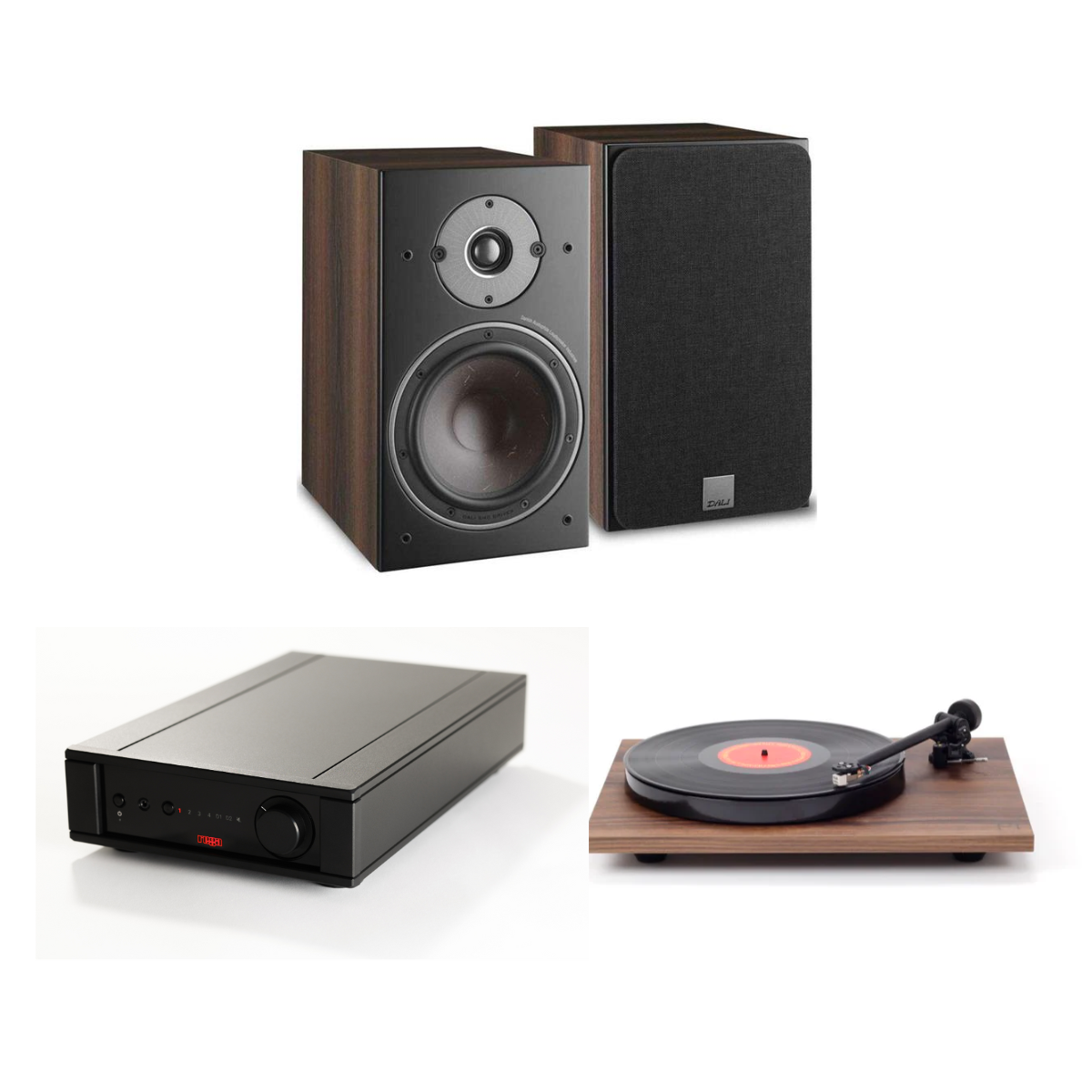 Pack Tornamesa Planar 1 Matt + Amplificador Brio MK7 + Parlantes Oberon 3