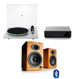 Pack Tornamesa Planar 2 + Preamplificador Fono MM MK5 + Parlantes A5+ Wireless (Preventa: Despachos a partir del 16 de Julio)