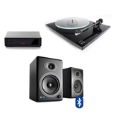Pack Tornamesa Planar 2 + Preamplificador Fono MM MK5 + Parlantes A5+ Wireless (Preventa: Despachos a partir del 16 de Julio)