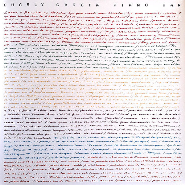 Charly Garcia - Piano Bar