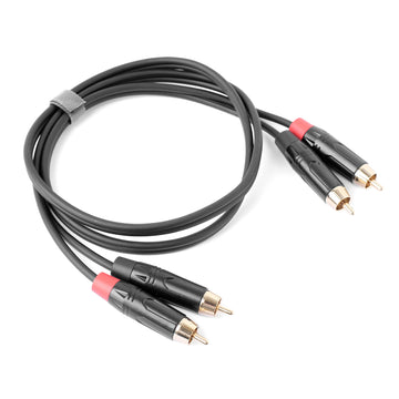 Cable de audio Needle de 2 RCA a 2 RCA