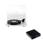 Tornamesa Rega Planar 1 blanca con preamplifciador Rega Fono Mini A2d