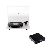 Tornamesa Rega Planar 1 blanca con preamplifciador Rega Fono Mini A2d