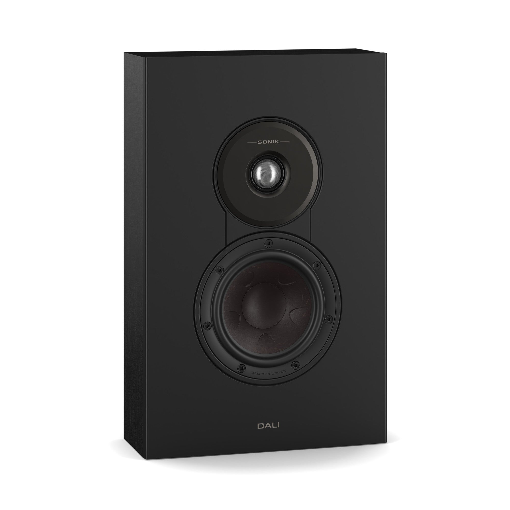Parlantes de pared DALI Sonik On-Wall en Black Ash, sin grilla